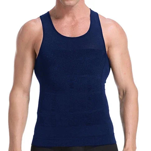 Men's Slimming Body Shapewear Corset Vest Shirt Compression Abdomen Tummy Belly Control Slim Waist Cincher Underwear Sports Vest