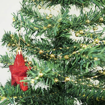 10M/Roll Pearl Chain Christmas Decorations Christmas Tree Pendant for Home Room Decor Party New Year DIY Gift Ornament Accessory