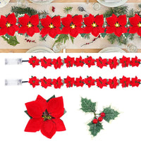 1.5/3m 3D Christmas Festive Reindeer Shaped Battery Operated String Lights Indoor Decorative LED Lights for Christmas Tree Decor