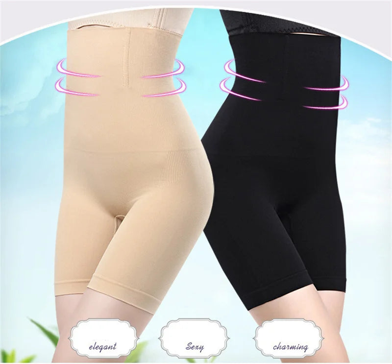 High Waist Shaper Shorts Tuck Abdomen Slimming Women Panties Body Shapewear Plus Size Tummy Breathable Lifter Underwear Corset