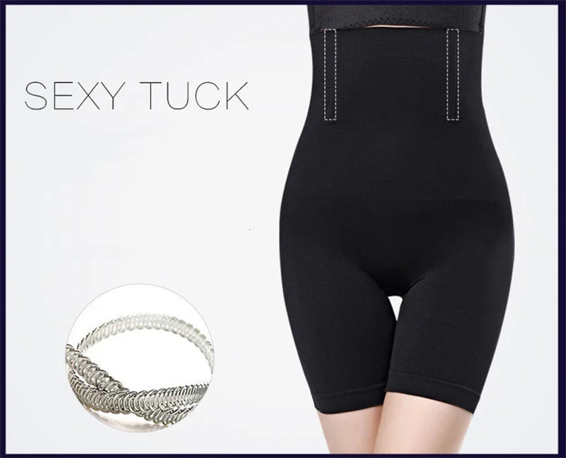 High Waist Shaper Shorts Tuck Abdomen Slimming Women Panties Body Shapewear Plus Size Tummy Breathable Lifter Underwear Corset