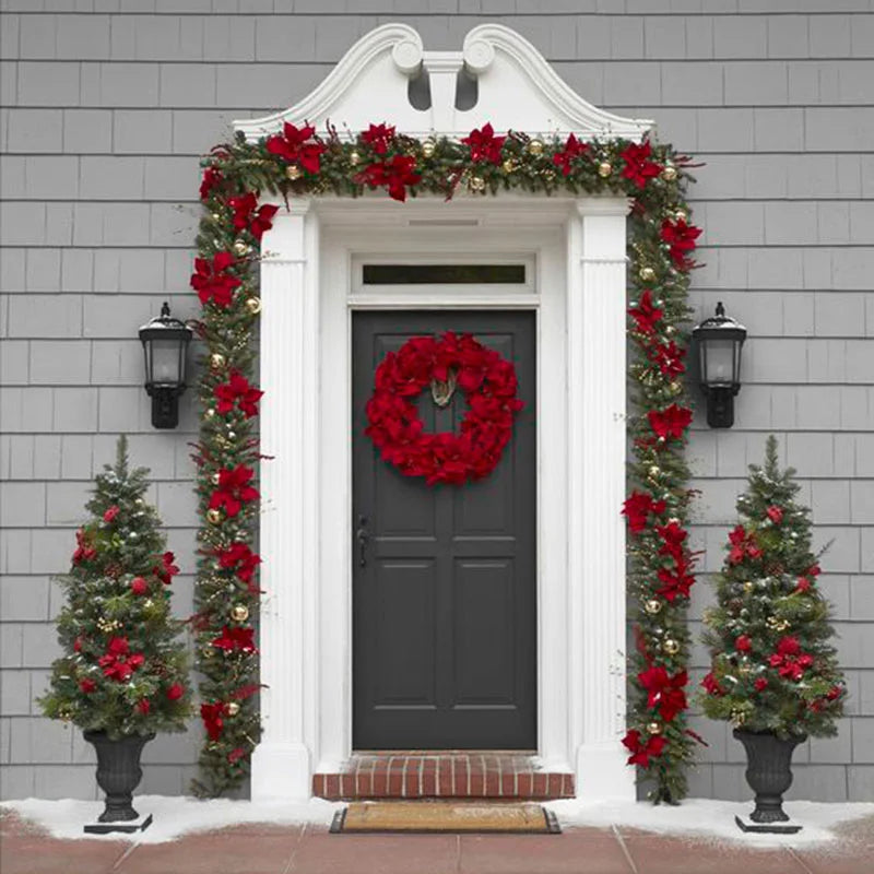 1.5/3m 3D Christmas Festive Reindeer Shaped Battery Operated String Lights Indoor Decorative LED Lights for Christmas Tree Decor