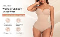 Shapewear Bodysuit for Women Tummy Control Butt Lifter Panties Waist Trainer Stomach Body Shaper Slimming Underwear Girdles