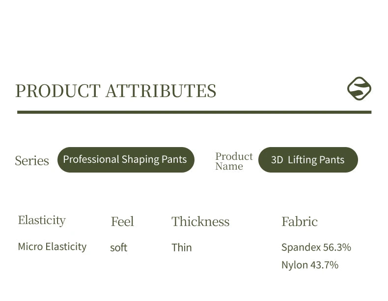 SUJIIN Shapewear for Women Seamless High Waist Shapewear 3D Butt Lifting Tummy Control Shorts Faja Body Shaper Underwear N164