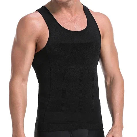 Men's Slimming Body Shapewear Corset Vest Shirt Compression Abdomen Tummy Belly Control Slim Waist Cincher Underwear Sports Vest