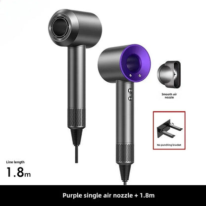 5 in 1 Professional Hair Dryer, with Hot and Cold Air Functionality - Lightweight and Thermostatic Styling Tool for Smooth Hair