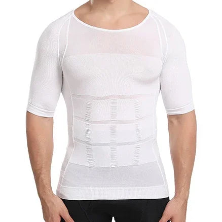 Men's Slimming Body Shapewear Corset Vest Shirt Compression Abdomen Tummy Belly Control Slim Waist Cincher Underwear Sports Vest