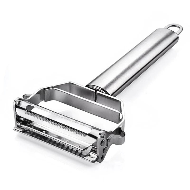 Kitchen Vegetable Peeler Stainless Steel Potato Peeler Slicer Korean Carrot Grater Shredder Multifunctional Fruit Veggie Tools