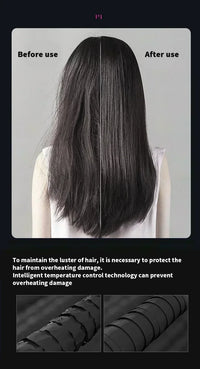 5 in 1 Professional Hair Dryer, with Hot and Cold Air Functionality - Lightweight and Thermostatic Styling Tool for Smooth Hair