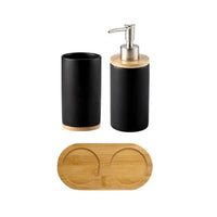 Ceramic Bathroom Accessories Set Fashion Soap Dispenser Toothbrush Holder Tumbler Ceramic Household Bathroom Product