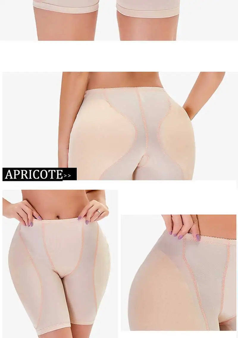 Shapewear Hip Enhancer Panties Women Low Waist Body Shaper Butt Padded Underwear Hip pads