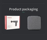 Massage Gun Portable Percussion Pistol Massager For Body Neck Deep Tissue Muscle Relaxation Gout Pain Relief Fitness