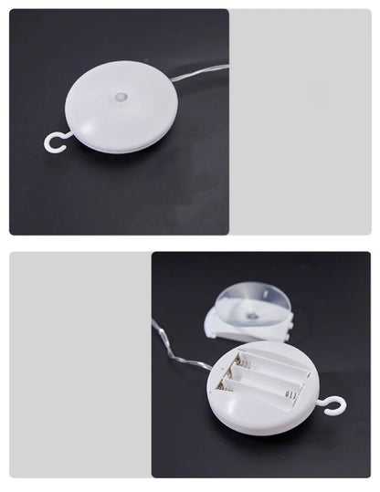 Christmas decoration lamps, hanging lights, suction cup lights, window decoration, interior decoration, New Year decoration