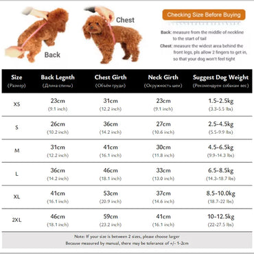 Winter Fleece Overalls for Small Dogs Closed Stomach Warm Dog Clothes Soft Pet Coat Jumpsuit for Male Female Dogs Cuttable Belly