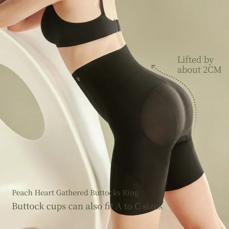 SUJIIN Shapewear for Women Seamless High Waist Shapewear 3D Butt Lifting Tummy Control Shorts Faja Body Shaper Underwear N164