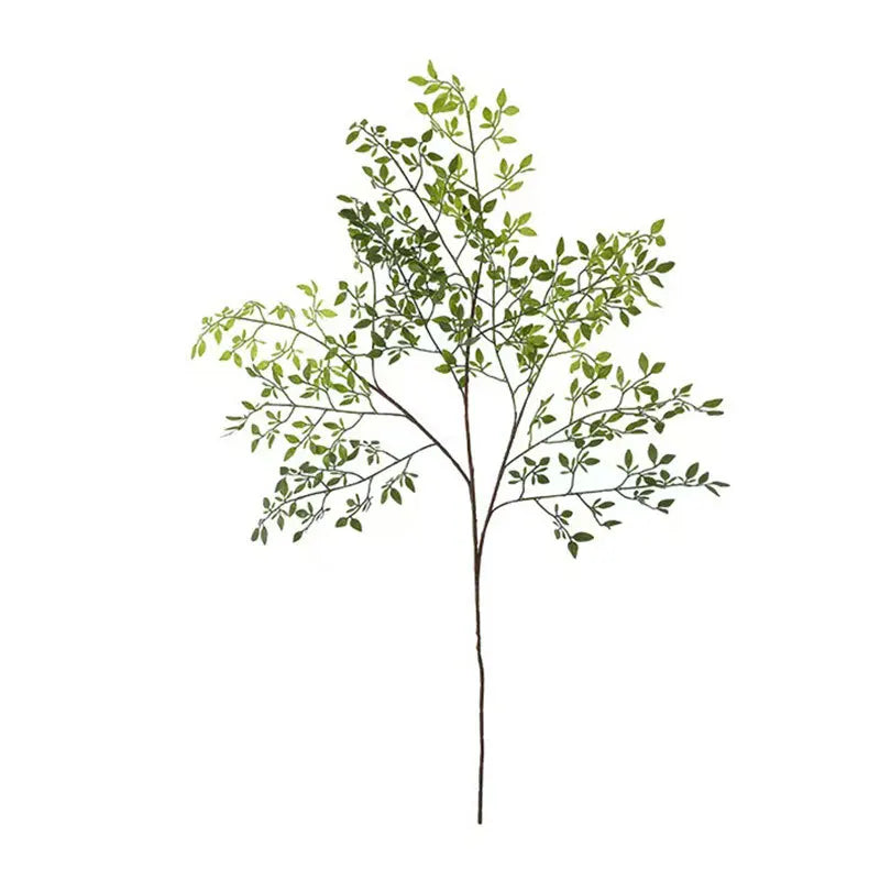 Artificial Single Branch3Forsythia Artificial Green Plant Forest Style Home Hotel Decoration Green Plants Artificial Flowers Sim