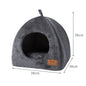 Winter Warm Cat Bed Comfortable Foldable Cat's House Plush Pet Soft Bed Sofa for Small Medium Dogs Cats Puppy Sleep Cushion Nest