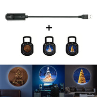 Christmas tree projection light