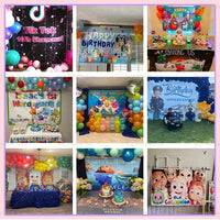 Game Theme Birthday Backdrop Pixel Background for Photography Boys Gaming Birthday Party Decorations Banner Baby Shower Supplies