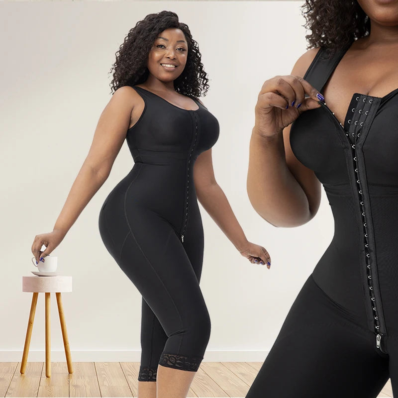 Women Bodysuit Shapewear Slimming Waist Body Shaper Post Op Surgery Liposuction Lipo Firm Tummy Control Butt Lift Fajas