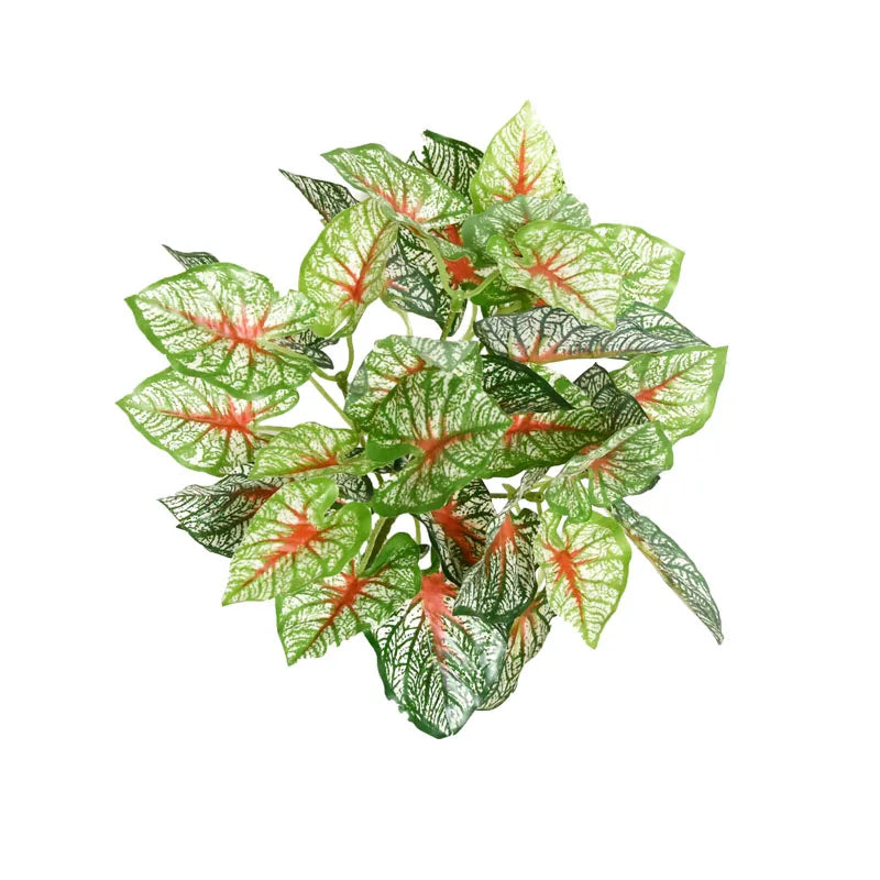 Artificial Plants Bonsai Fake Small Green Plant Plastic Simulation Grass Hotel Office Decoration Greening Wedding Floral No Pot