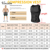 Men's Body Shaper Waist Trainer Sauna Vest Double Belt Sweat Shirt Corset Top Abdomen Slimming Shapewear Fat Burn Fitness Suits
