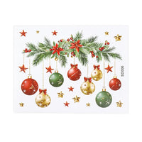 Christmas Toilet Sticker Merry Christmas Decoration for Home 2025 Pendant Xmas Sticker Ornament Navidad Natal New Year Gift 2026