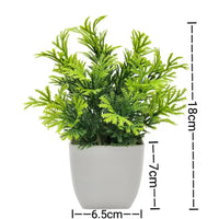 1pc Artificial Plants with Plastics Pots Perfect Greenery for Home DecorationsOffice Desk Living Room and Bedroom Decoration