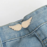 Jeans Button Adjustable Clips for Pant Skirts Waist Tightener Buckle Snap Button Adjuster Butterfly Pin Button Clothing Supplies