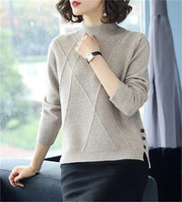 Turtleneck Sweater Women 2024 New Autumn Winter Long Sleeve Soft Pullover Sweater Female Knitted Tops Jumper Ladies Bottoming Sh