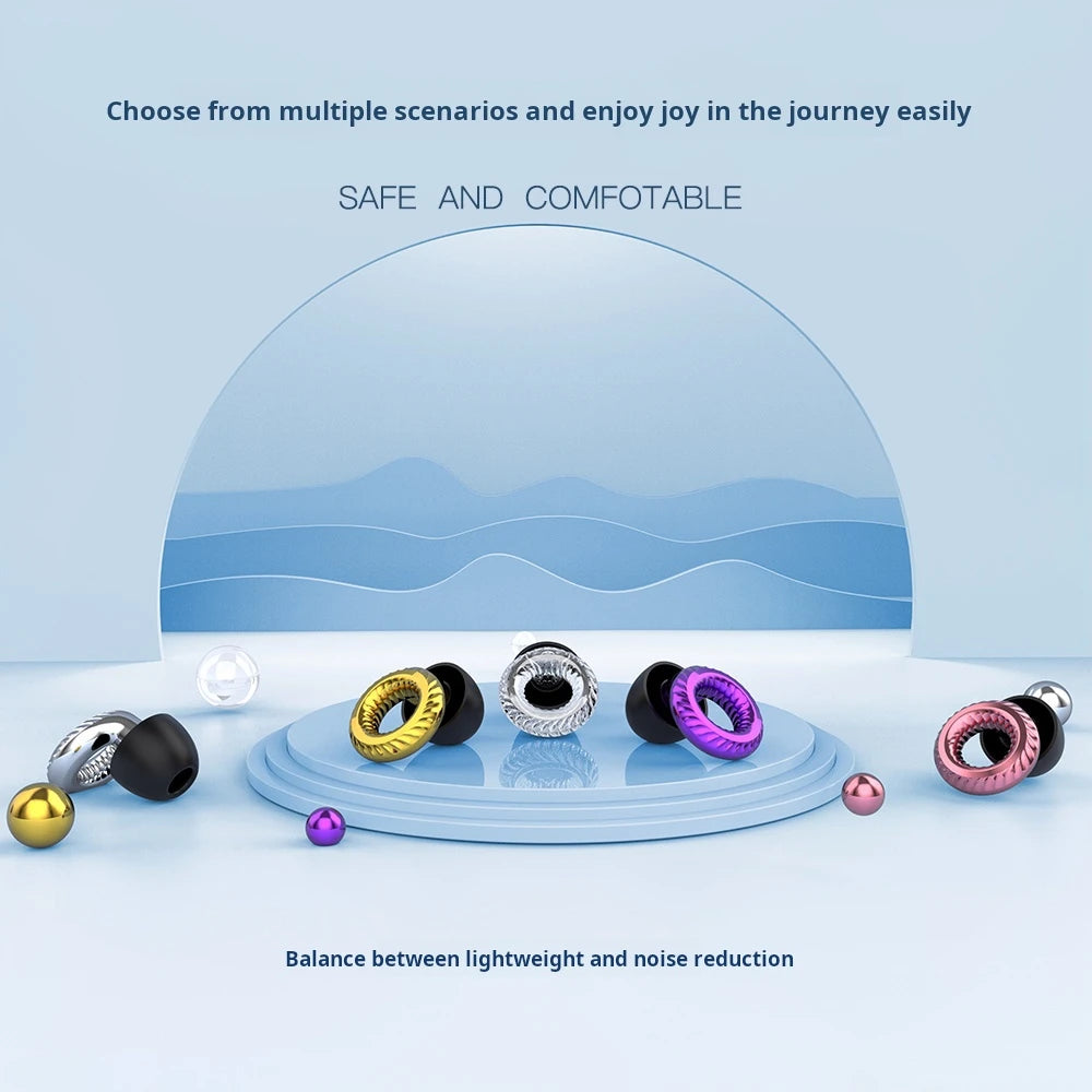 New Noise Cancelling Silicone Earbuds for Swimming Sleep Noise Cancelling - Sound Isolation and Noise Reduction Reduces Distract