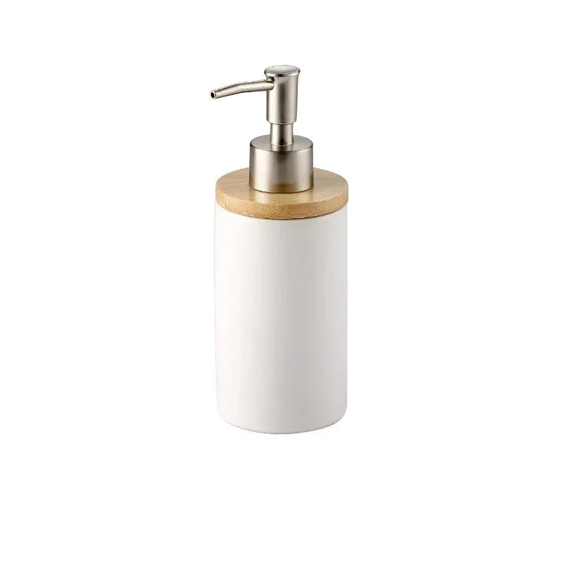 Ceramic Bathroom Accessories Set Fashion Soap Dispenser Toothbrush Holder Tumbler Ceramic Household Bathroom Product