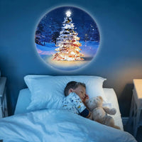 Christmas tree projection light