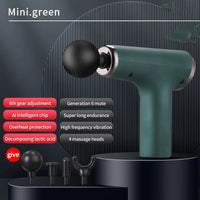 Massage Gun Portable Percussion Pistol Massager For Body Neck Deep Tissue Muscle Relaxation Gout Pain Relief Fitness