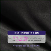 Women Bodysuit Shapewear Slimming Waist Body Shaper Post Op Surgery Liposuction Lipo Firm Tummy Control Butt Lift Fajas