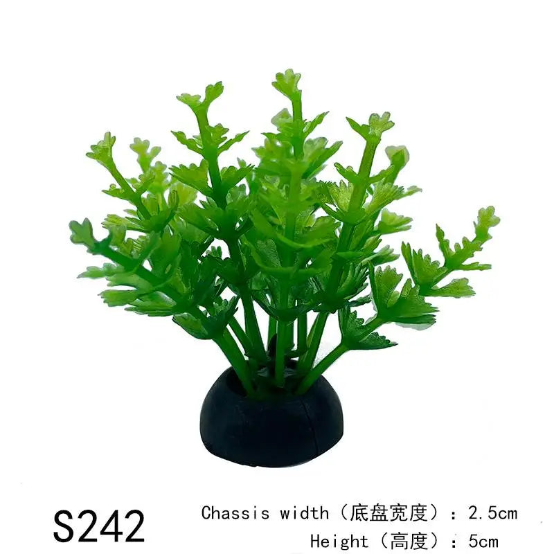 Artificial Underwater Plants Aquarium Decor Plants Fish Tank Landscaping Simulation Plants Water Grass Viewing Decorations