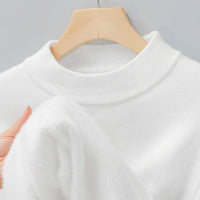 Half Turtleneck Knitwear Sweater New Autumn/Winter Mock Neck Sweatshirts Solid Color Pullovers Man Brand Casual Mens Clothing