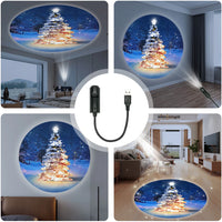 Christmas tree projection light
