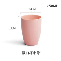 European Color Ceramic Bathroom Set Tooth Brushing Cup Lotion Bottle Soap Dish Bathroom Accessories Couple Mouthwash Cup Gifts