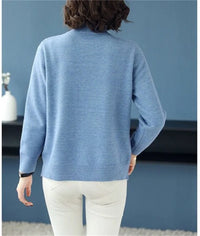 Turtleneck Sweater Women 2024 New Autumn Winter Long Sleeve Soft Pullover Sweater Female Knitted Tops Jumper Ladies Bottoming Sh