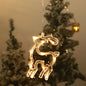 Christmas decoration lamps, hanging lights, suction cup lights, window decoration, interior decoration, New Year decoration