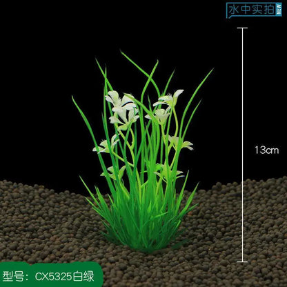 Artificial Underwater Plants Aquarium Decor Plants Fish Tank Landscaping Simulation Plants Water Grass Viewing Decorations