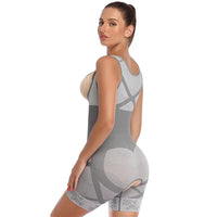 Shapewear Women Full Body Shaper Slimming Bodysuit Open Crotch Corset Waist Trainer Shaping Underwear Butt Lifter Lingerie Fajas