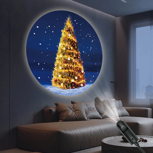 Christmas tree projection light
