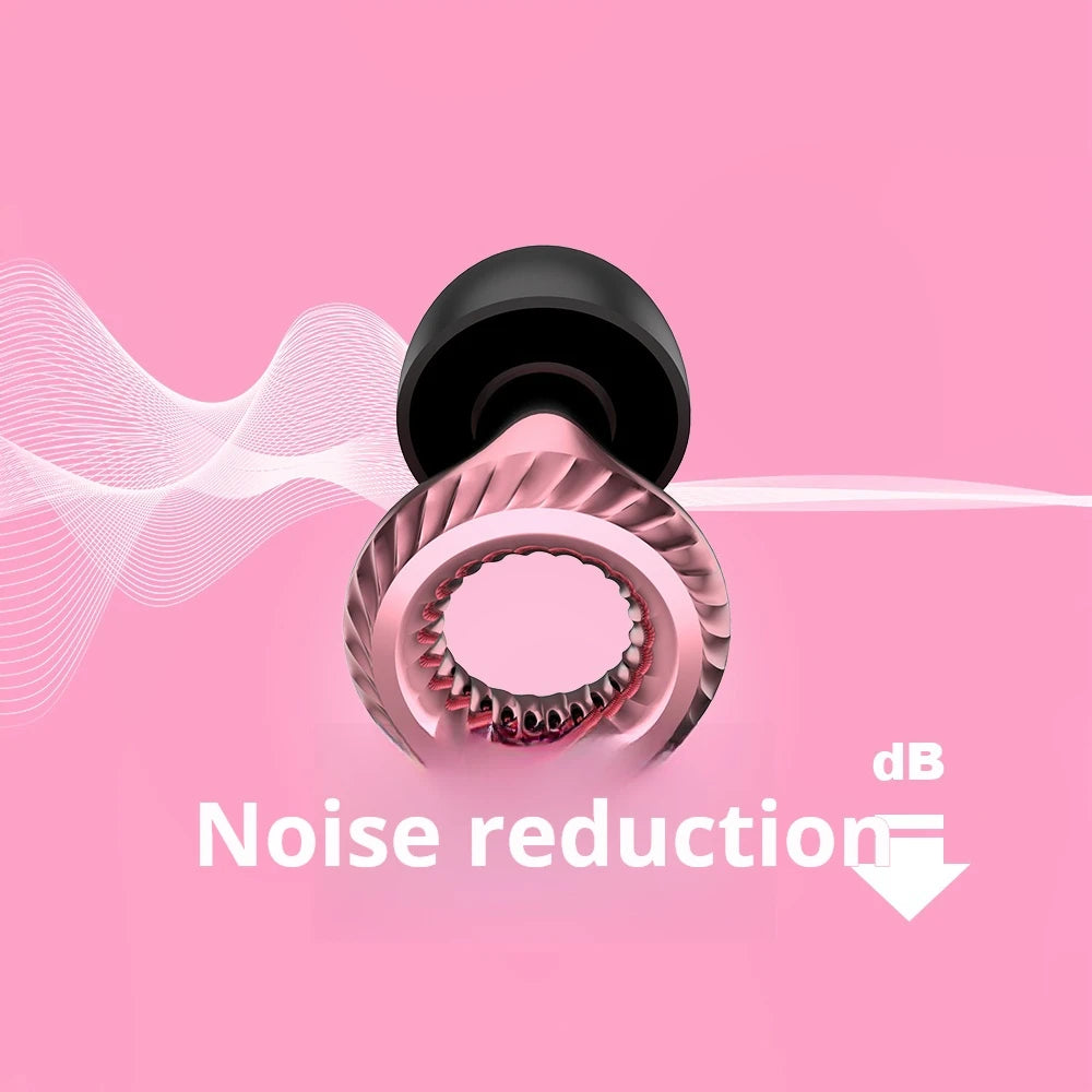 New Noise Cancelling Silicone Earbuds for Swimming Sleep Noise Cancelling - Sound Isolation and Noise Reduction Reduces Distract