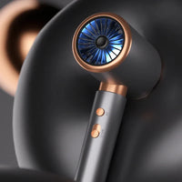 Salon Hair Dryer 2000W Professional Hot Cold Air Brush Negative Ionic Blow Dryer Strong Power 5th GearHairdryerblowdryerwithcomb