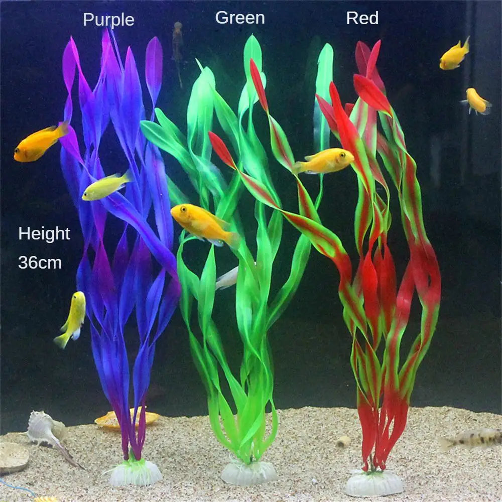 Artificial Underwater Plants Aquarium Decor Plants Fish Tank Landscaping Simulation Plants Water Grass Viewing Decorations