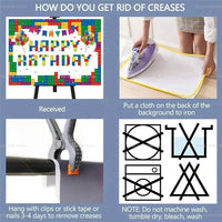 Game Theme Birthday Backdrop Pixel Background for Photography Boys Gaming Birthday Party Decorations Banner Baby Shower Supplies