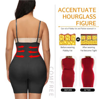 Shapewear Bodysuit for Women Tummy Control Full Body Shaper Thigh Slimmer Shorts Waist Trainer Slimming Underwear Belly Fajas