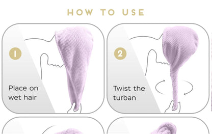 Dry Hair Cap Drying Hair Towel  Microfiber Hair Drying Wrap Strong Water Absorbent Triangle Shower Hat Wiping Hair Towel Tool